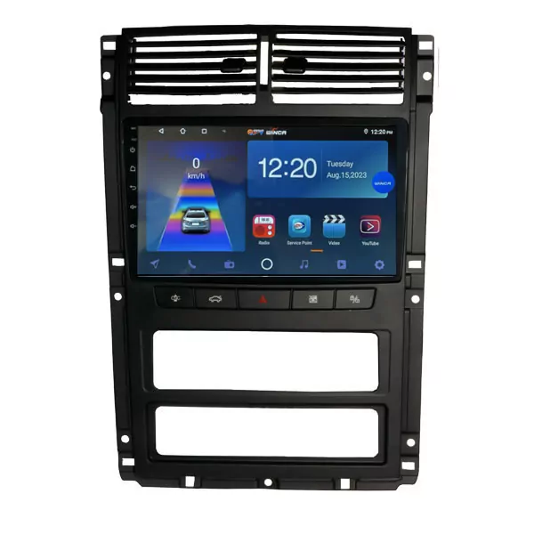 مانیتور اندروید خودرو مدل پژو 405 رام ۲ حافظه ۳۲ +دوربین دنده عقب hd