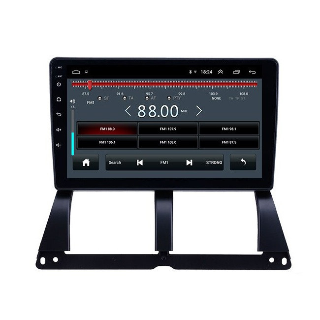 مانیتور اندروید تیبا رام 2 حافظه 32 مدل MTK فن دار + دوربین دنده عقب