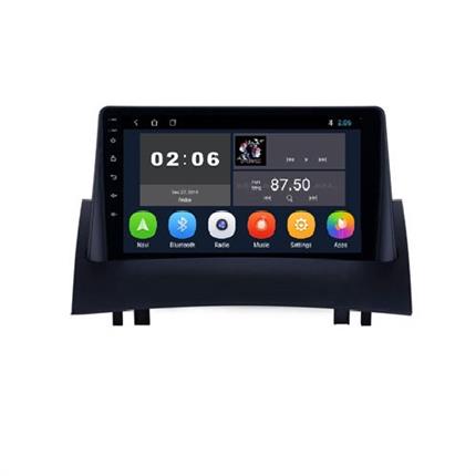 مانیتور اندروید رنو مگان رام 2 حافظه 32 مدل MTK فن دار + دوربین دنده عقب