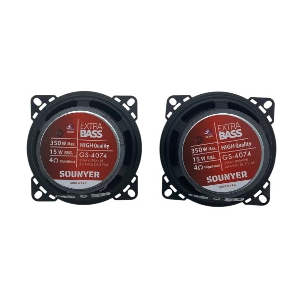 اسپیکر خودرو سونیر مدل GS-4074 سایز 4 اینچ بسته دو عددی