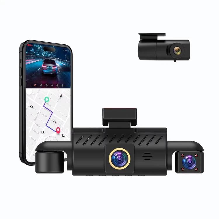 دوربین ثبت وقایع خودرو 4K کلایمکس چهار لنز وایفای مدل YL-A70