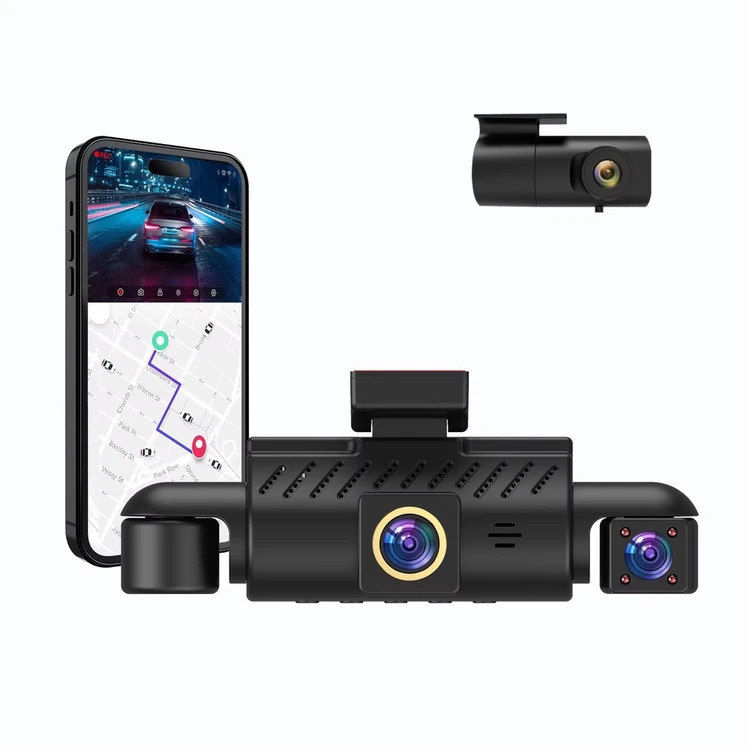 دوربین ثبت وقایع خودرو 4K کلایمکس چهار لنز وایفای مدل YL-A70