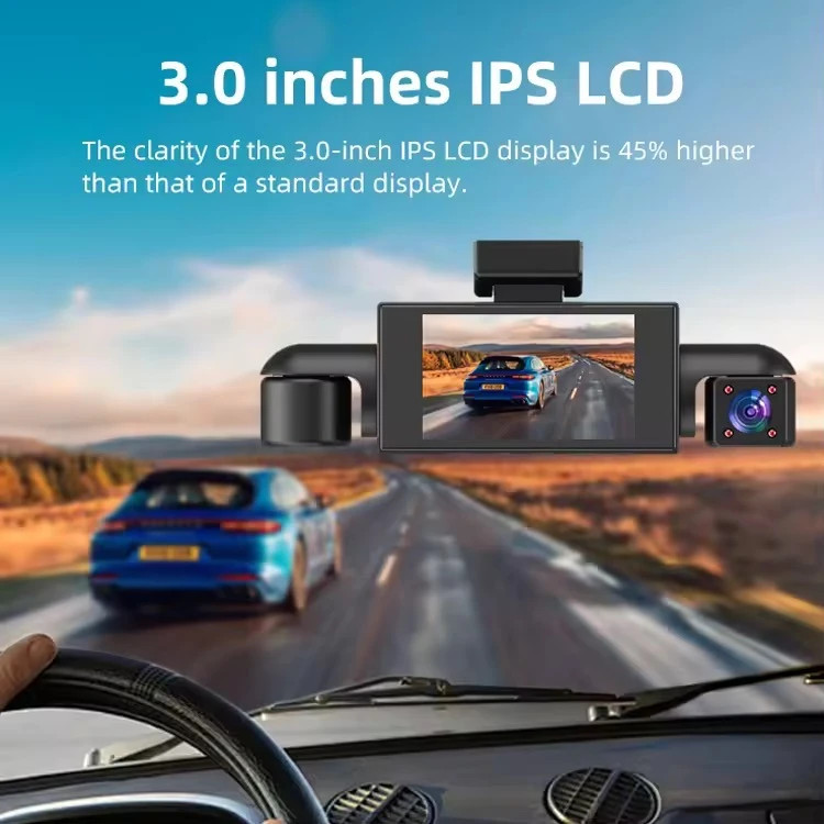 دوربین ثبت وقایع خودرو 4K کلایمکس چهار لنز وایفای مدل YL-A70